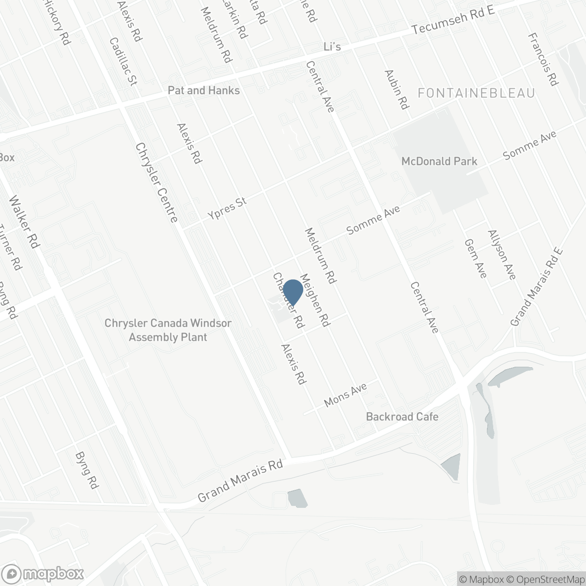 2540 CHANDLER, Windsor, Ontario N8W 4B1